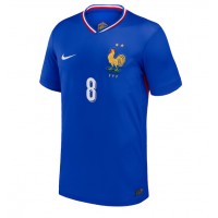 Camiseta Francia Aurelien Tchouameni #8 Primera Equipación Replica Eurocopa 2024 mangas cortas
